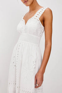 Rails Fawn Dress - White-Hand In Pocket