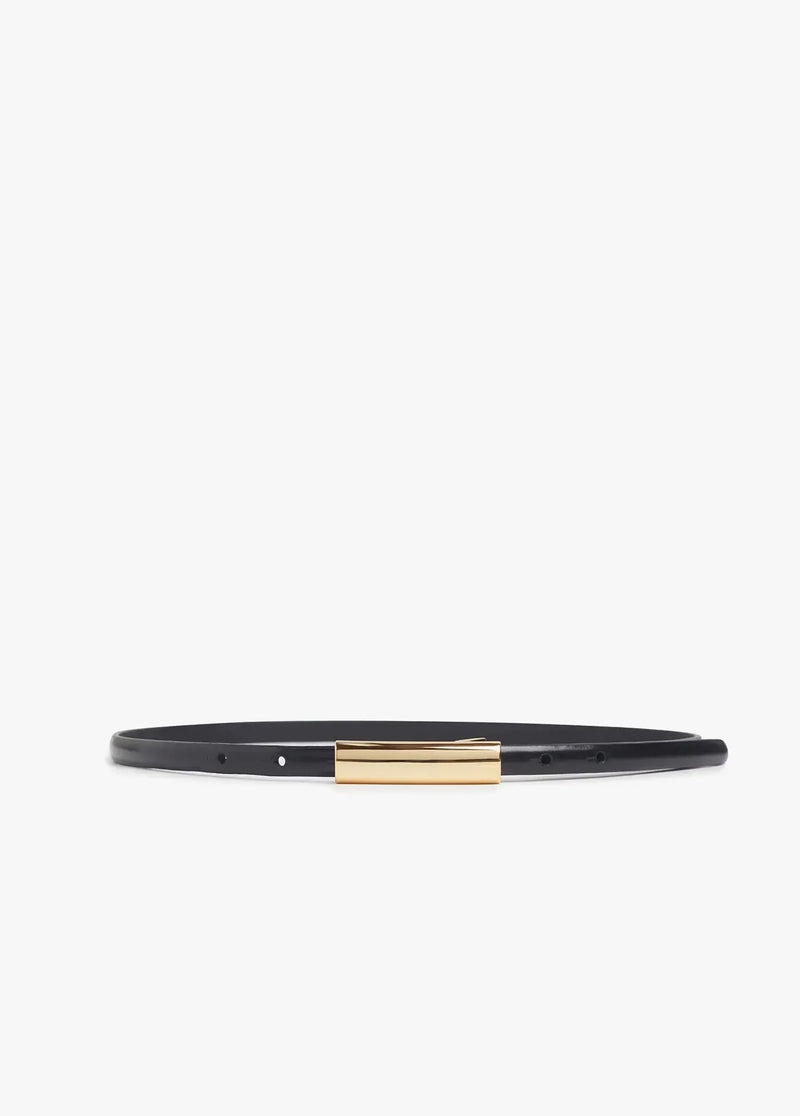 Favorite Daughter The Lady Belt - Black/Gold-Hand In Pocket