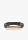 Favorite Daughter The Lady Belt - Black/Gold-Hand In Pocket