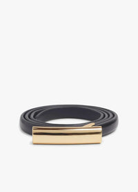 Favorite Daughter The Lady Belt - Black/Gold-Hand In Pocket