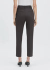 Favorite Daughter Split Decision Pant- Coffee-Hand In Pocket