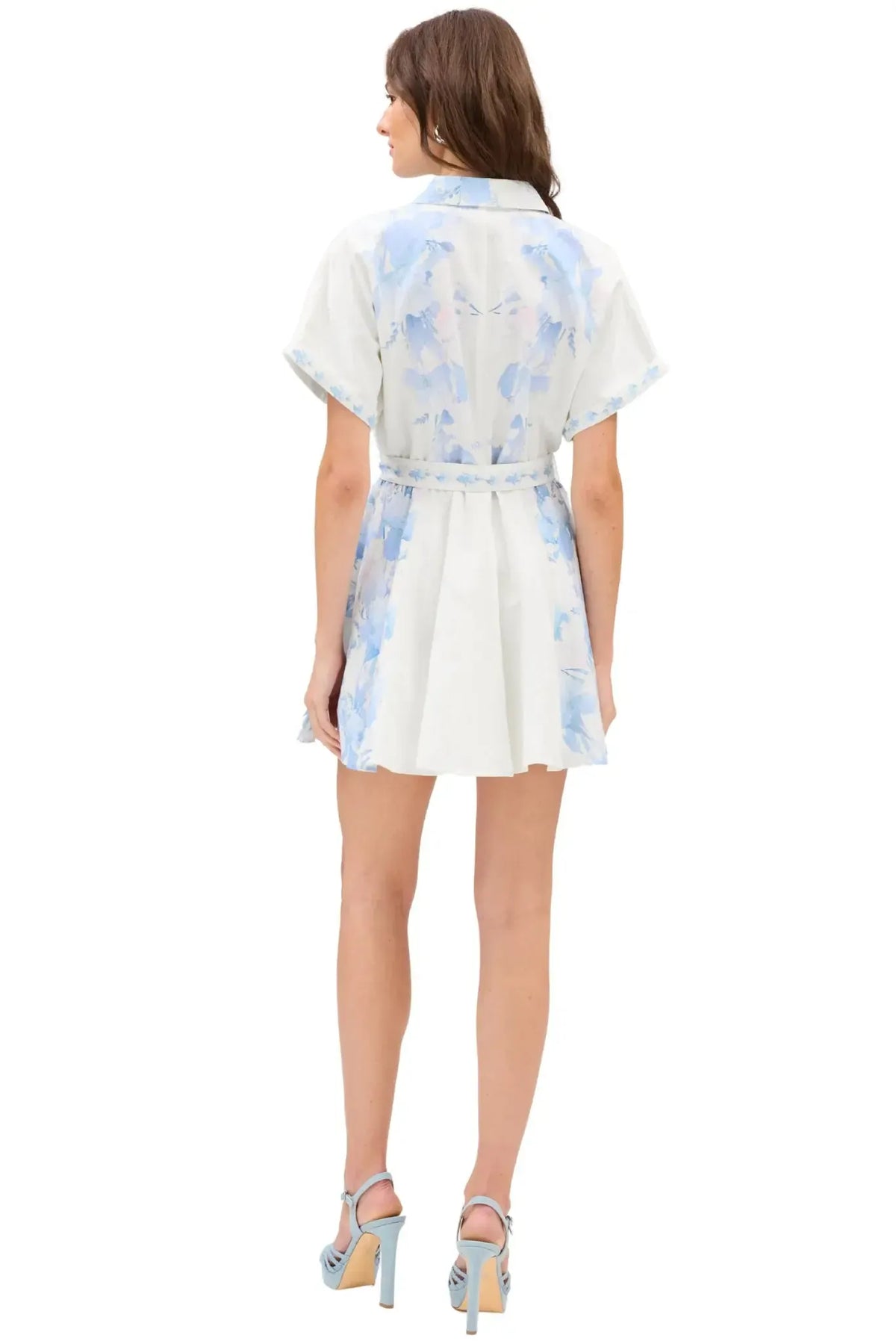 Allison Finley Dress - Iris Watercolor-Hand In Pocket