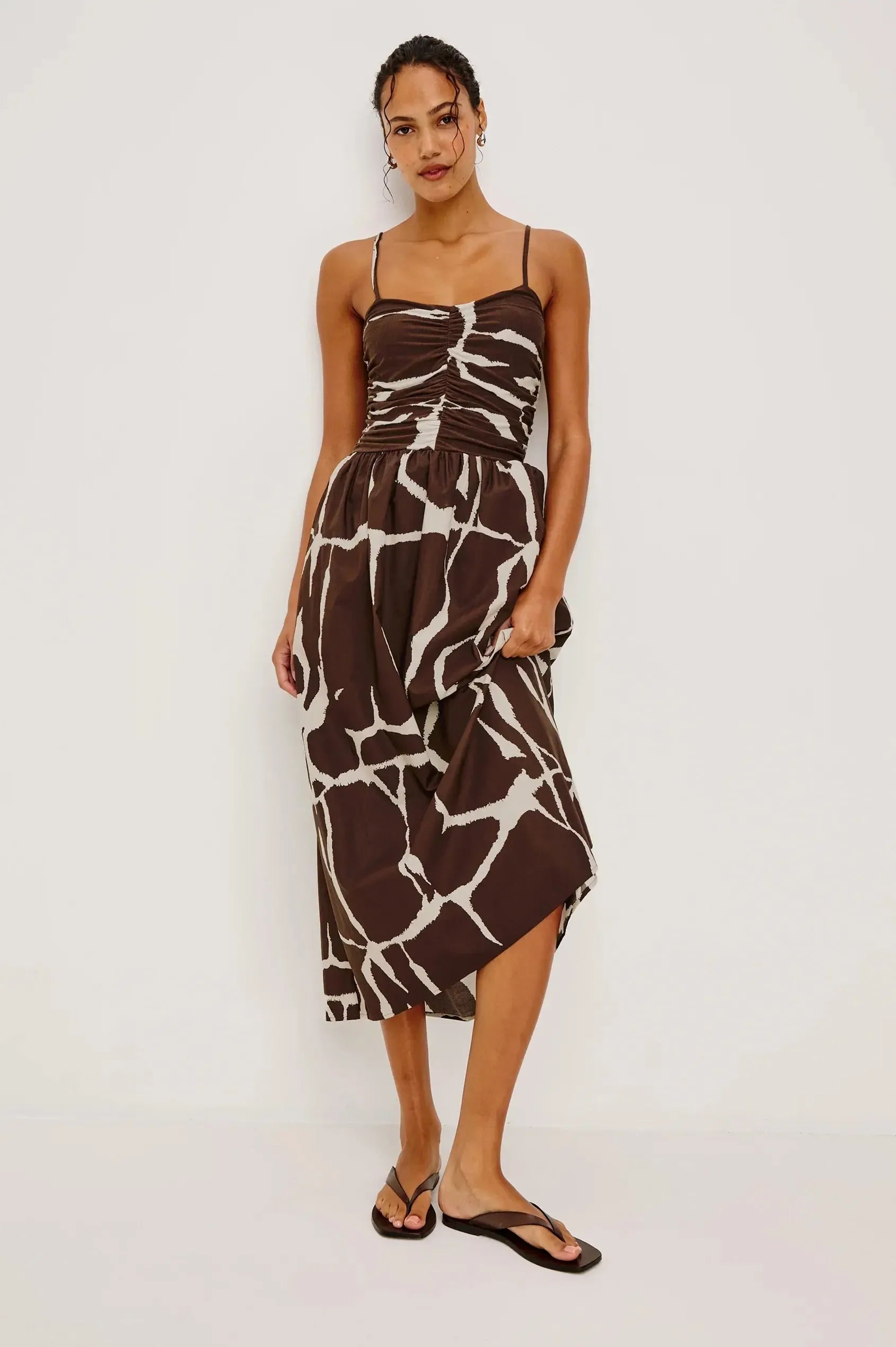 Rails Fisher Maxi Dress - Terra  Hand In Pocket