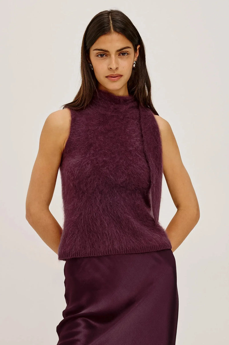 Rails Flora Sweater - Wine-Hand In Pocket