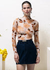 Favorite Daughter The Sheer Fantasy Top - Bare Roses-Hand In Pocket
