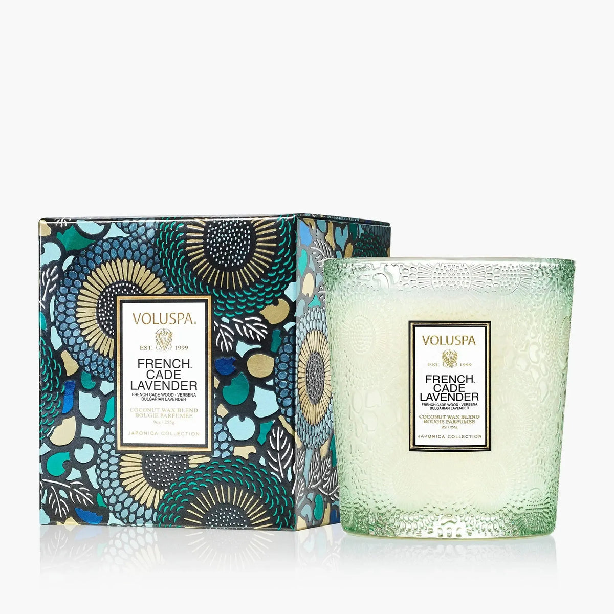 Voluspa 9oz Classic Candle - French Cade-Hand In Pocket