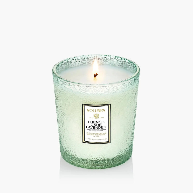 Voluspa 9oz Classic Candle - French Cade-Hand In Pocket