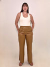 Michael Stars Cher Scoop Neck Tank - Chalk-Hand In Pocket