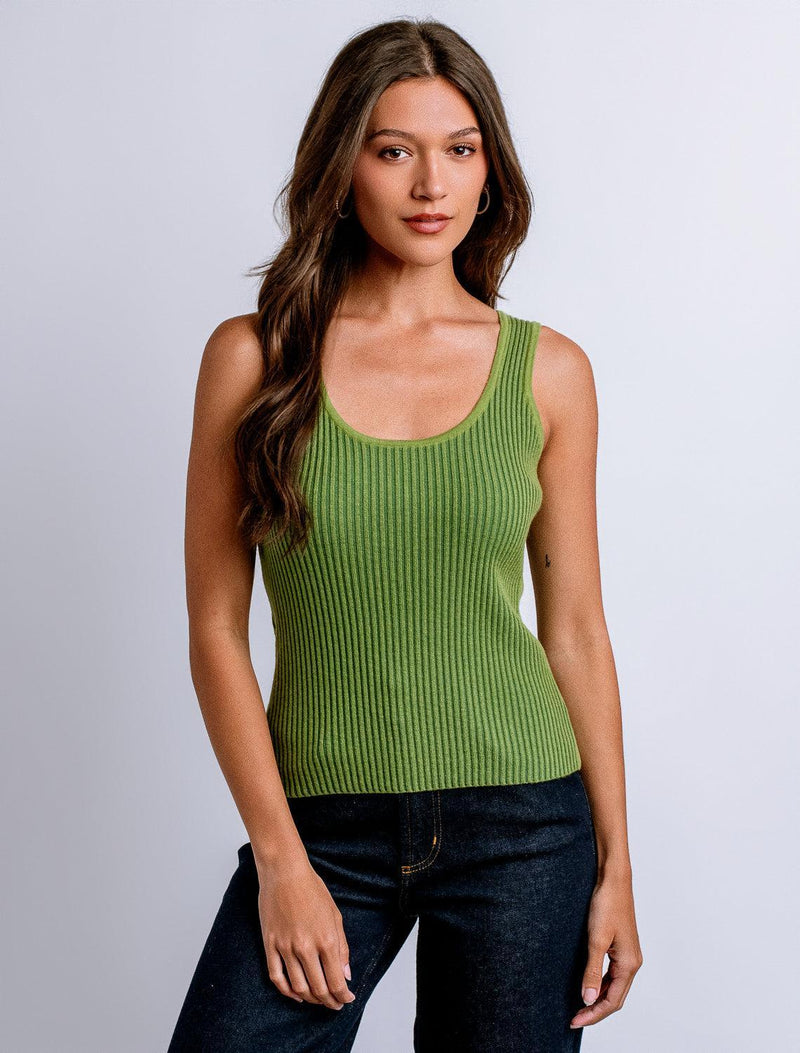 Kerisma Twigs Tank - Lime/Evergreen-Hand In Pocket