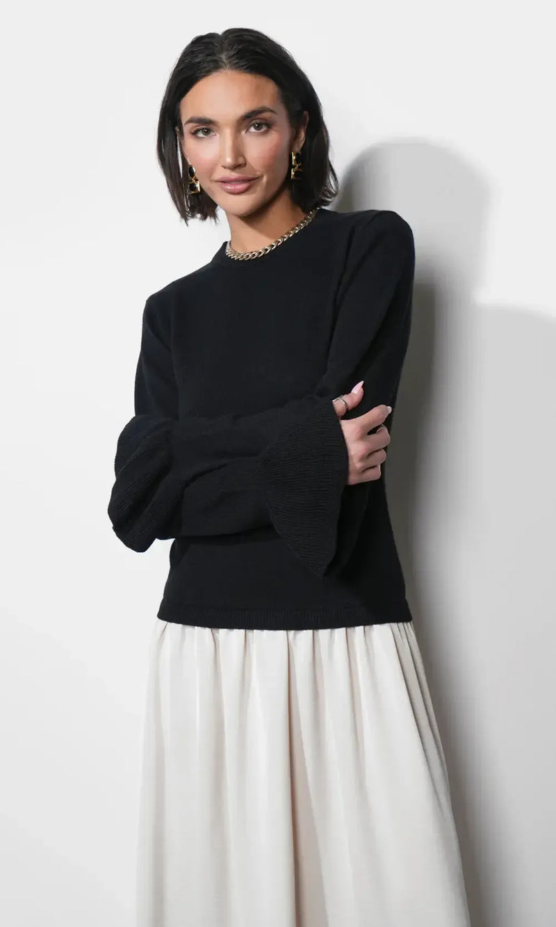 Greylin Jovie Twofer Sweater Midi Dress-Hand In Pocket