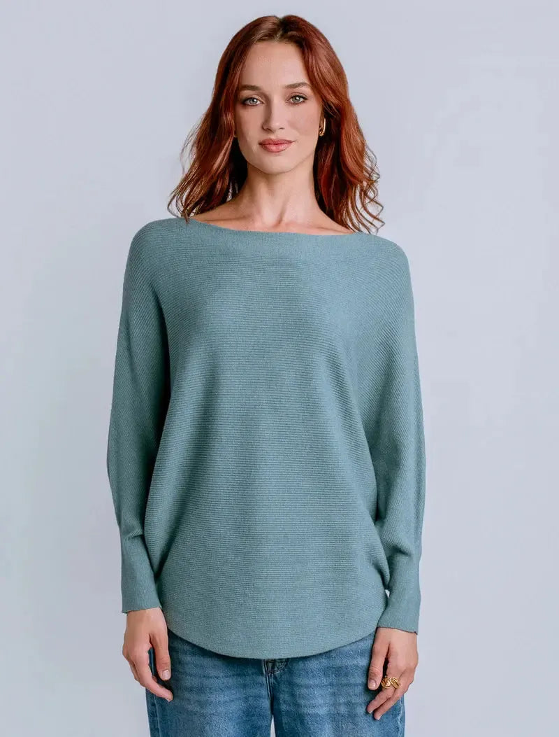 Kerisma RYU Top - Ocean Teal-Hand In Pocket