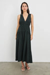Rails Genevieve Maxi Dress- Black-Hand In Pocket