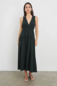 Rails Genevieve Maxi Dress- Black-Hand In Pocket