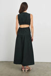 Rails Genevieve Maxi Dress- Black-Hand In Pocket