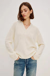 Rails Gisella Sweater - Ivory-Hand In Pocket