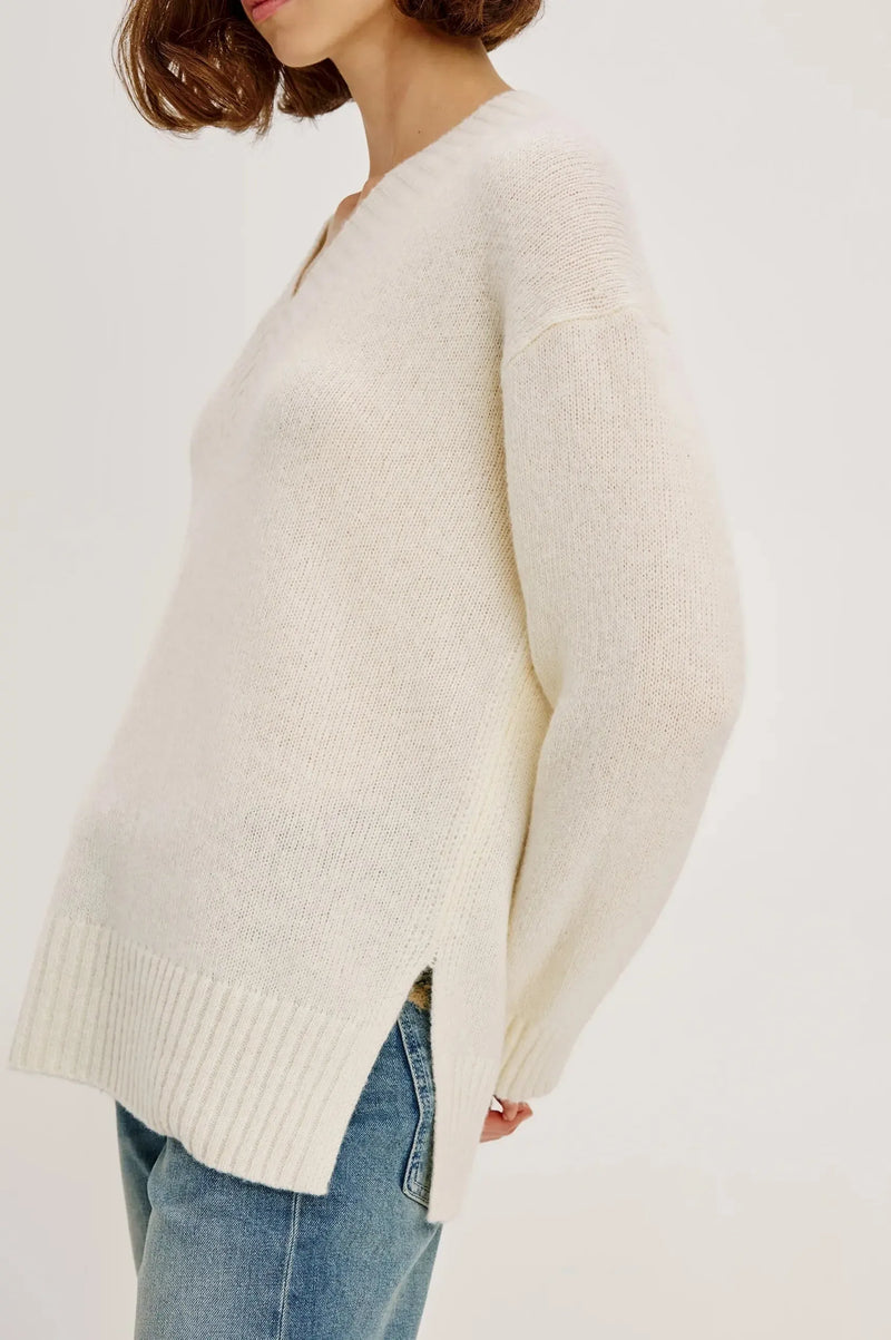 Rails Gisella Sweater - Ivory-Hand In Pocket