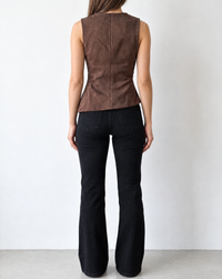THML Esme Top - Brown