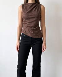 THML Esme Top - Brown