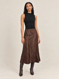 THML Yvette Skirt - Brown
