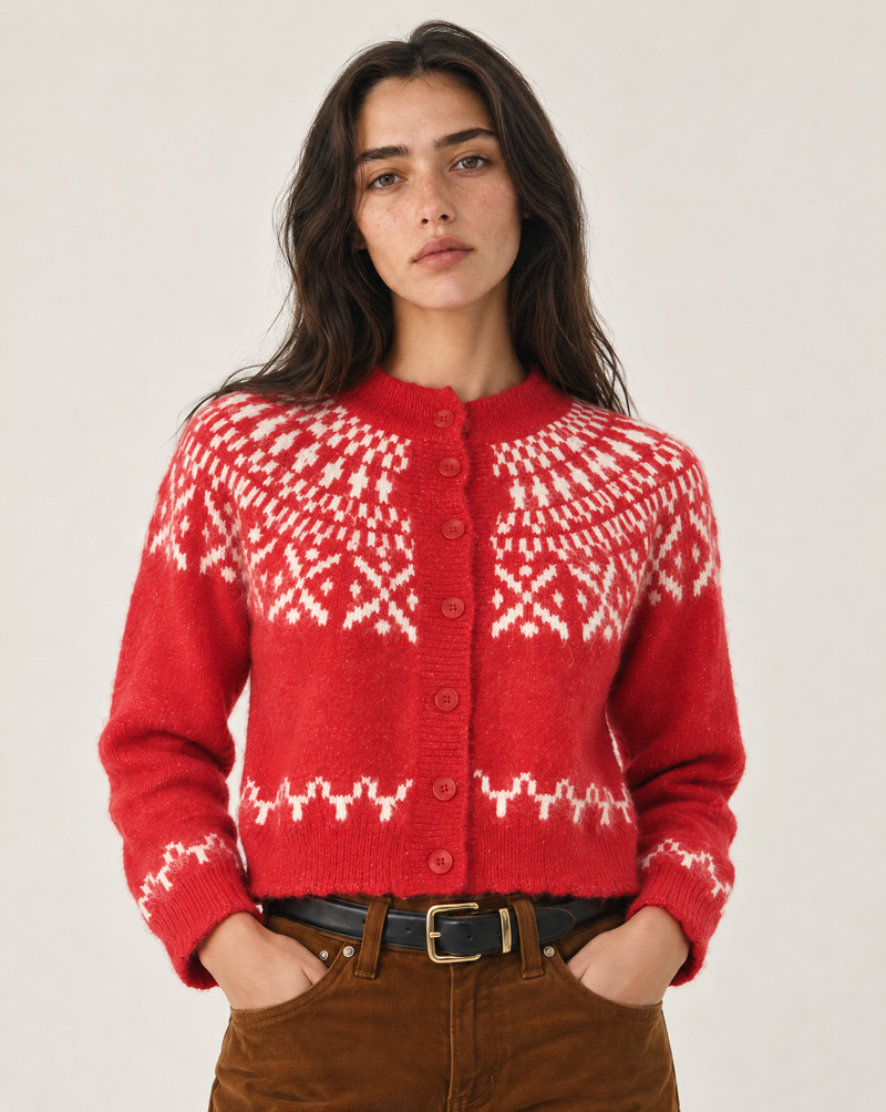 Colette Cardigan - Red-Hand In Pocket