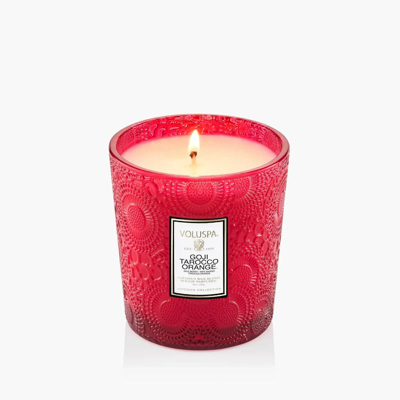 Voluspa 9oz Classic Candle - Goji Tarocco-Hand In Pocket