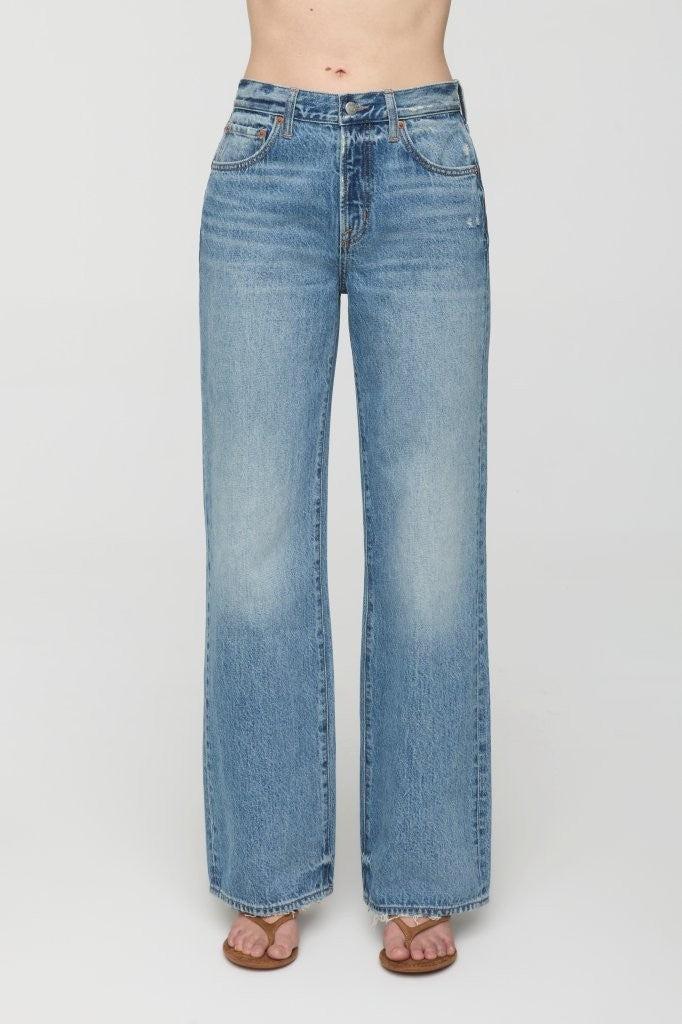 Pistola Harlowe Relaxed Baggy - Serpentine Vintage-Hand In Pocket