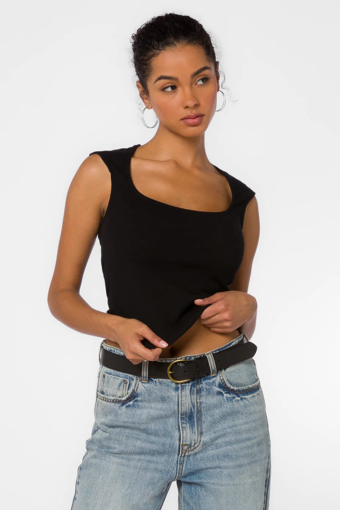 Velvet Heart Hayes Tank - Black-Hand In Pocket