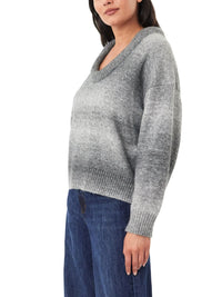 Habitual Space Dye Sweater- Birch-Hand In Pocket