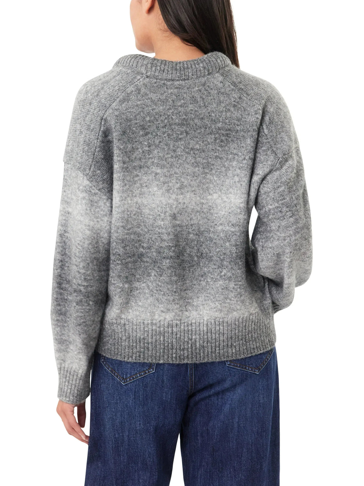 Habitual Space Dye Sweater- Birch-Hand In Pocket