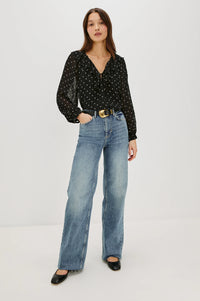 Rails Honora Polka Dot Blouse- Polka Dots