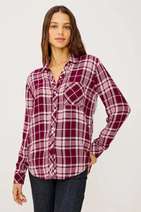 Rails Hunter Shirt - Winterberry-Hand In Pocket