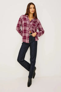 Rails Hunter Shirt - Winterberry-Hand In Pocket