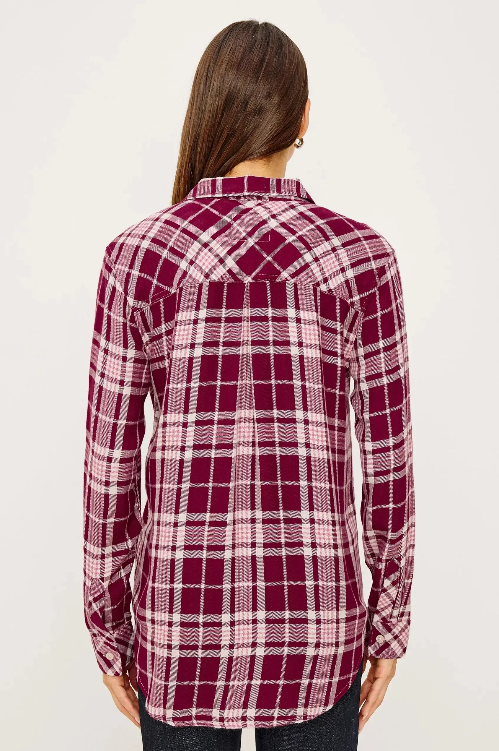 Rails Hunter Shirt - Winterberry-Hand In Pocket