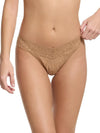 Hanky Panky Signature Lace Original Rise Thong - Suntan
