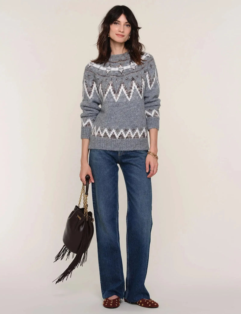 Heartloom Rae Sweater- Heather