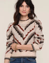 Heartloom Paloma Sweater - Almond-Hand In Pocket