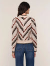 Heartloom Paloma Sweater - Almond-Hand In Pocket