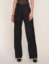 Heartloom Remy Pant - Charcoal-Hand In Pocket