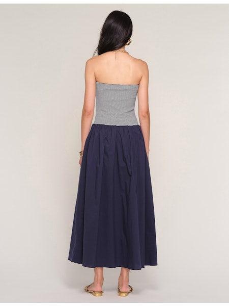 Heartloom Mikella Dress - Indigo-Hand In Pocket