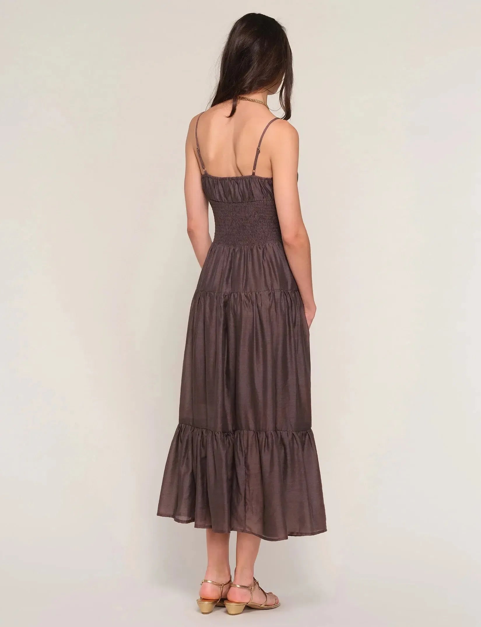 Heartloom Zinna Dress - Coco-Hand In Pocket