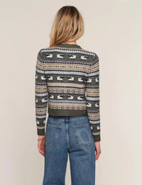 Heartloom Cole Cardi - Spruce-Hand In Pocket