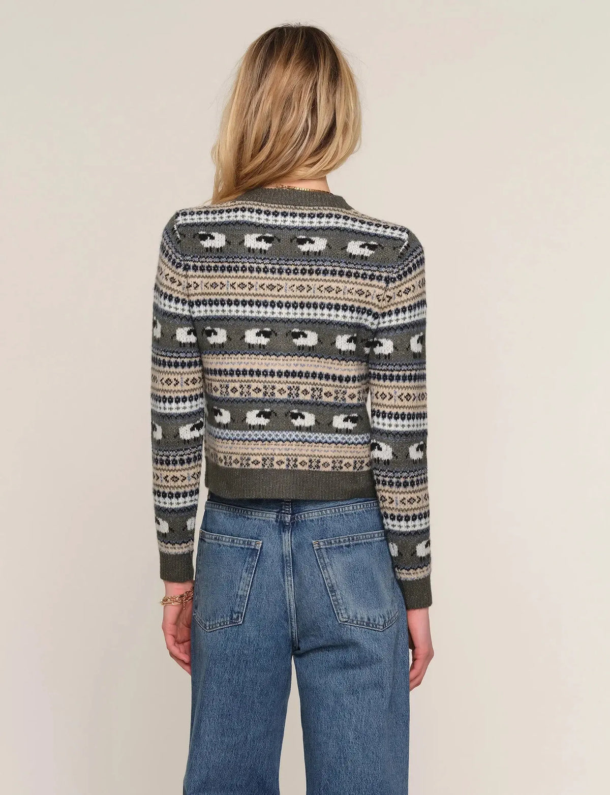 Heartloom Cole Cardi - Spruce-Hand In Pocket
