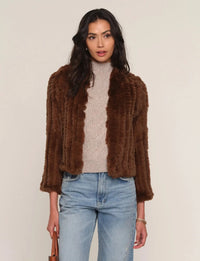Heartloom Rosa Jacket - Ginger-Hand In Pocket