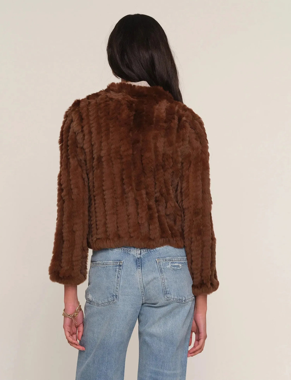 Heartloom Rosa Jacket - Ginger-Hand In Pocket