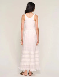 Heartloom Edina Dress - Eggshell-Hand In Pocket
