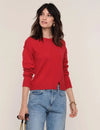 Heartloom Celty Sweater - Brick-Hand In Pocket