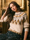 Heartloom Rae Sweater- Ivory-Hand In Pocket