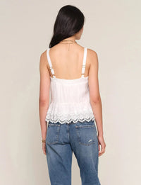Heartloom Fernando Top - Eggshell-Hand In Pocket