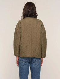 Heartloom Beck Jacket - Olive-Hand In Pocket