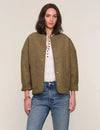 Heartloom Beck Jacket - Olive-Hand In Pocket